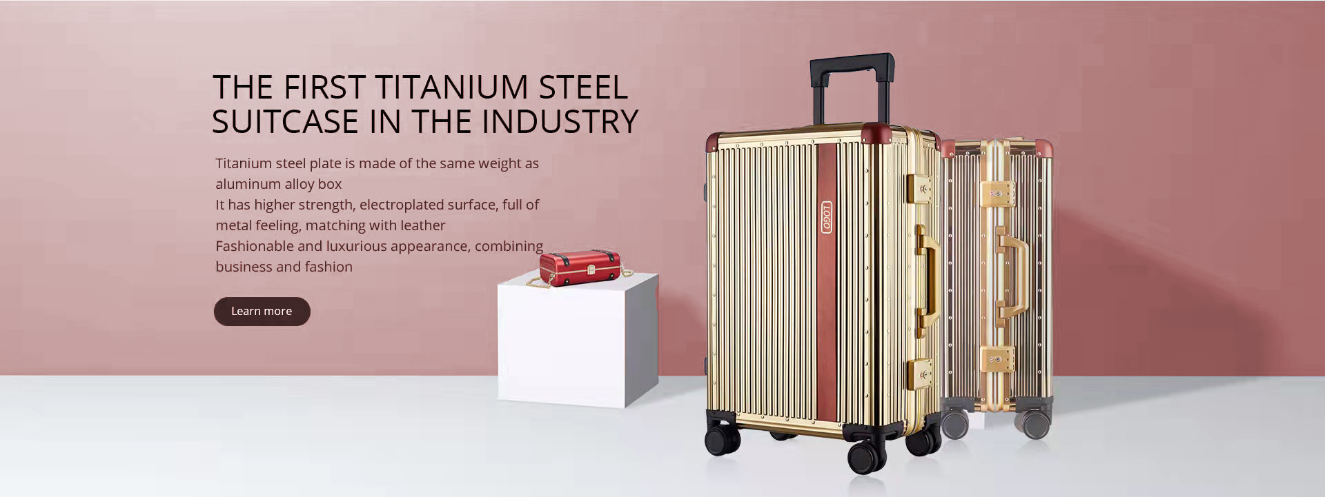 titanium luxury luggage