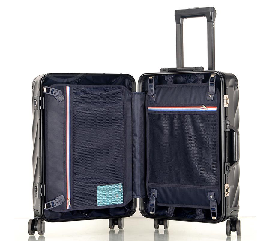 Poly-carbonate Hard Plastic Luggage 6017
