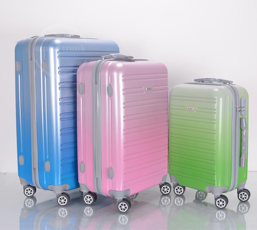 3pcs Rainbow Luggage Set SA324