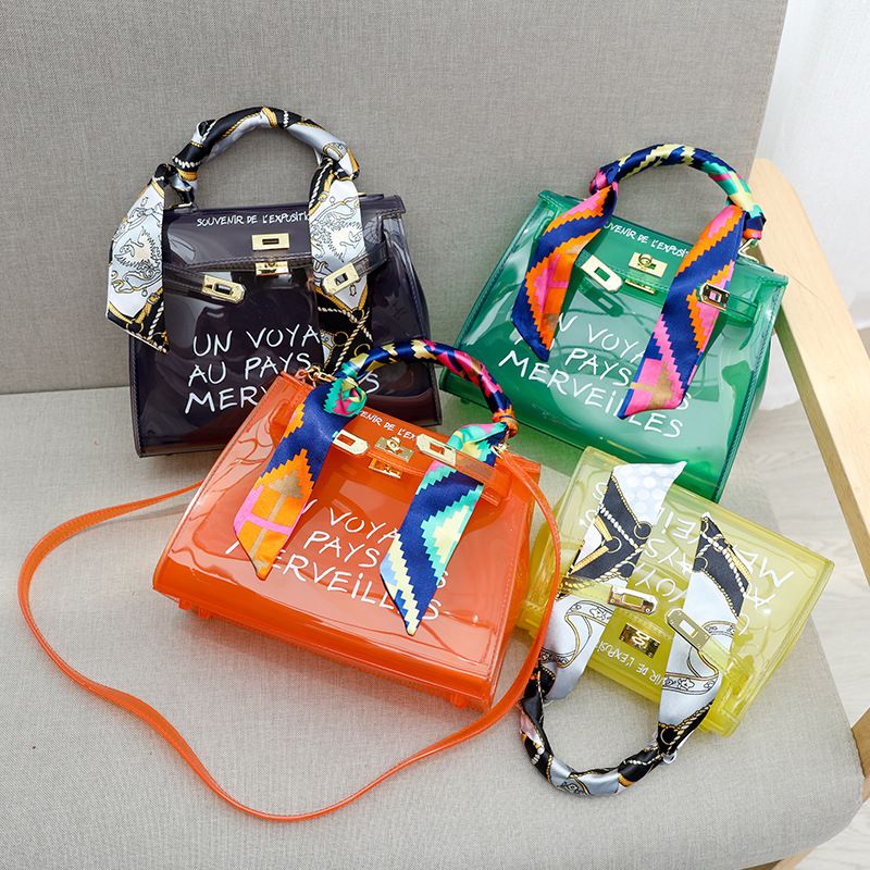 Coloured PVC Transparent Bag