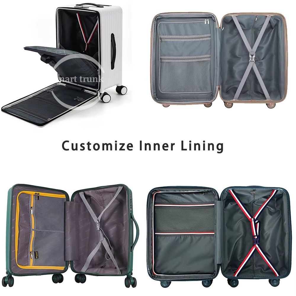 Customize Exclusive PP Luggage Style With Low Mold Cost