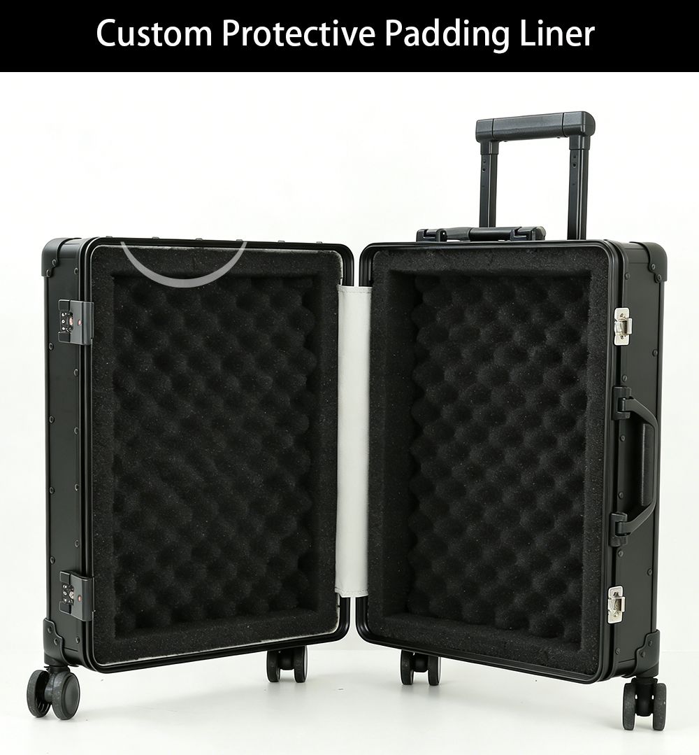 Custom Non-Standard Sizes All-Aluminum Trolley Cases