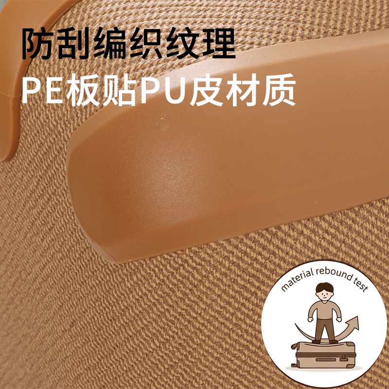 Custom Logo 4 Piece PU Leather Soft Luggage Set with Silent Spinner Wheels - Low MOQ Wholesale